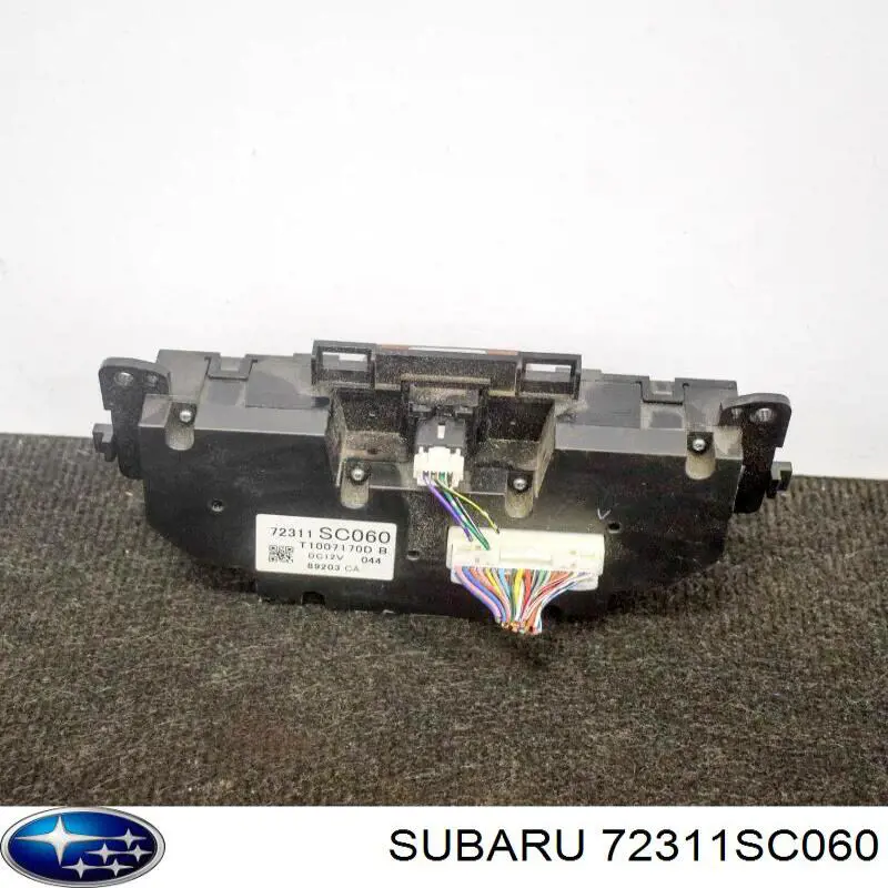 Регулятор вентилятора отопителя Subaru 72311SC060 цена, от 25.34 USD