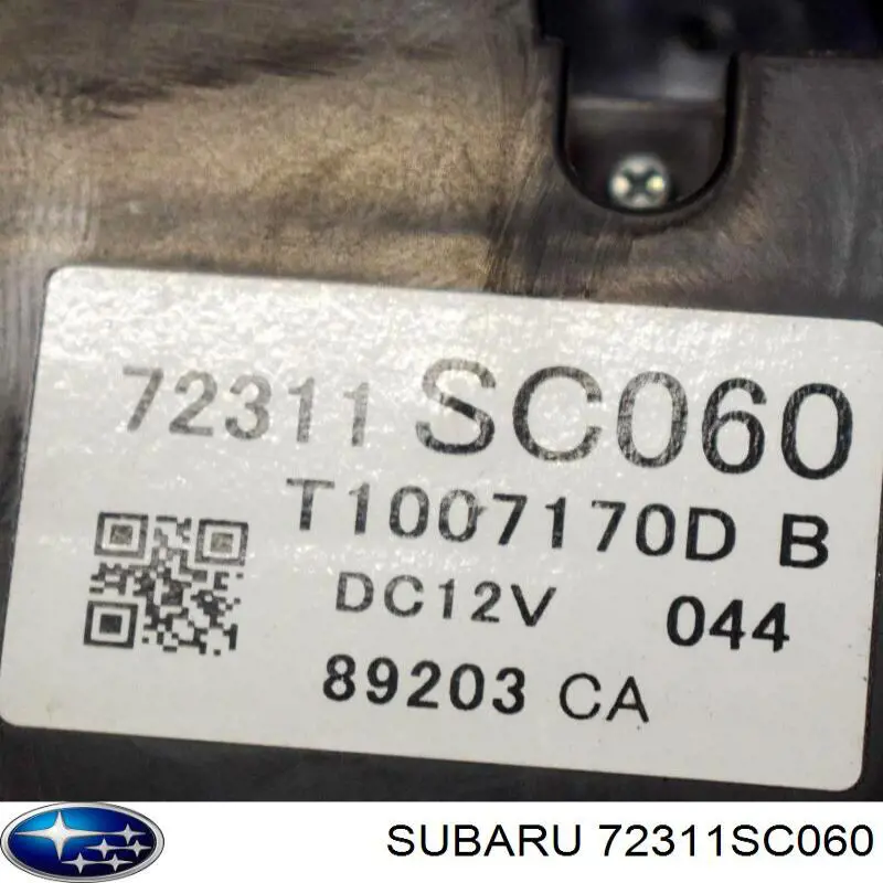 Купить 72311SC060 Subaru Блок управления печкой