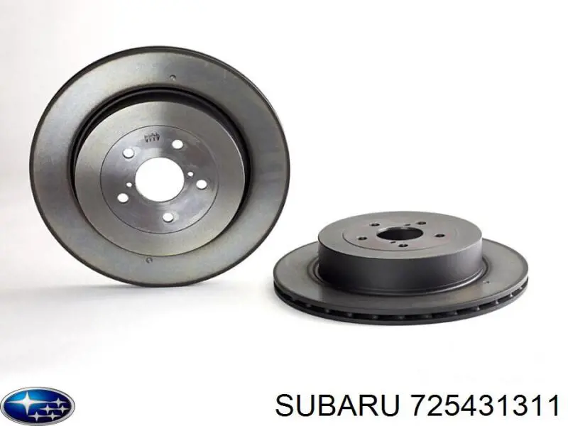 725431311 Subaru диск тормозной передний