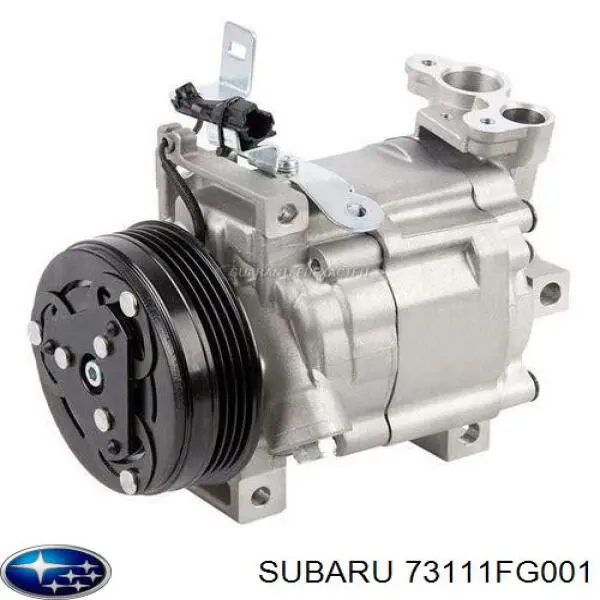 Компрессор кондиционера 73111FG001 Subaru