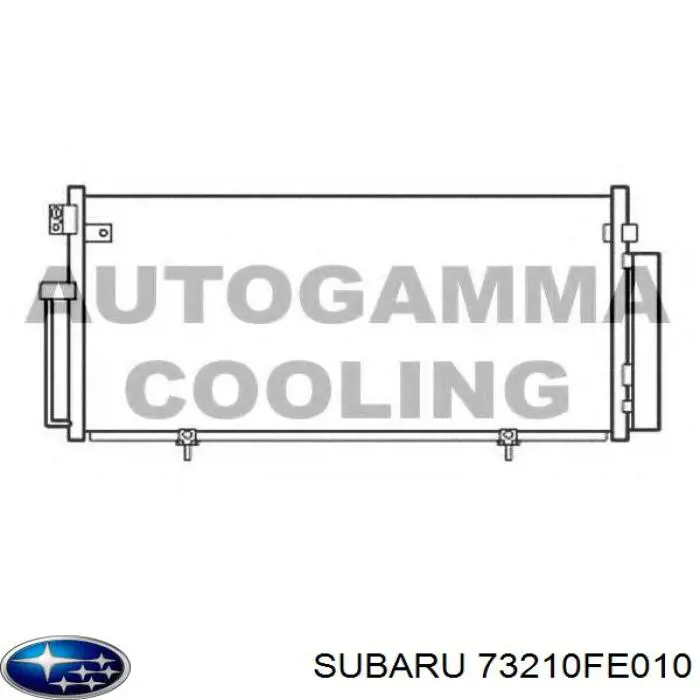 Радиатор кондиционера 73210FE010 Subaru