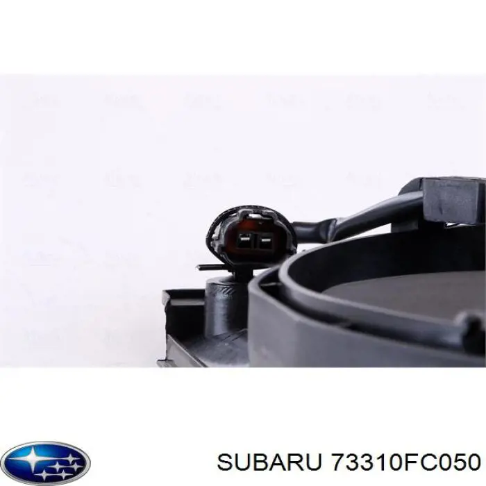 73310FC050 Subaru электровентилятор кондиционера в сборе (мотор+крыльчатка)