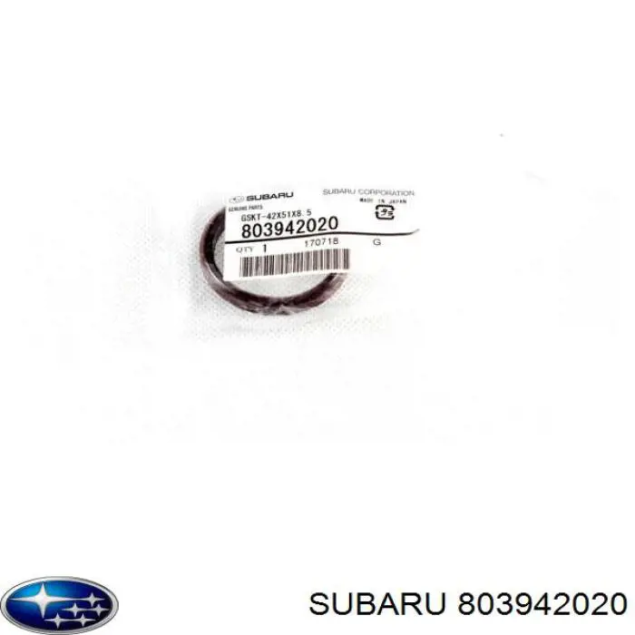 Купить 803942010 Subaru Прокладка крышки маслозаливной горловины