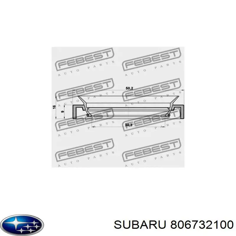  806732100 Subaru