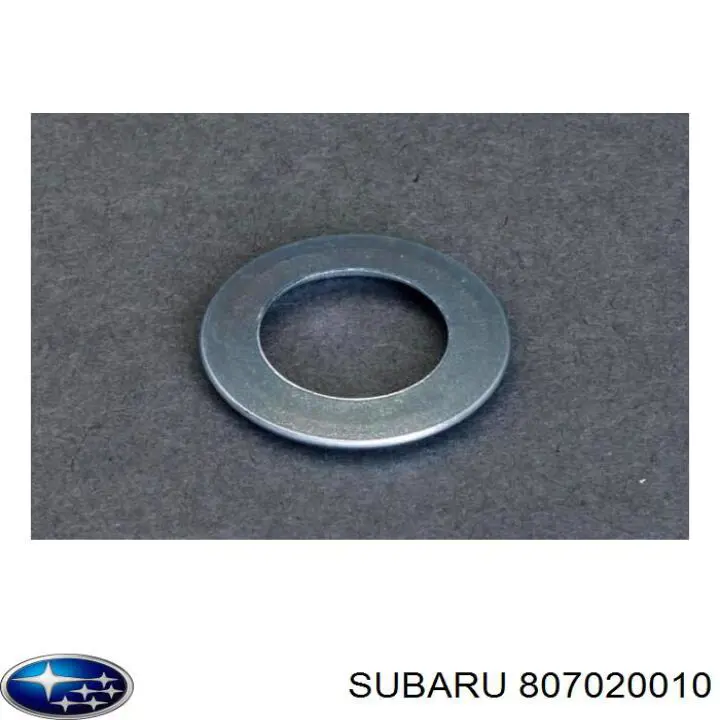 Tapón roscado, colector de aceite 807020010 Subaru