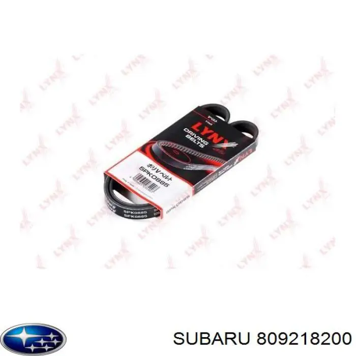 809218200 Subaru ремень генератора