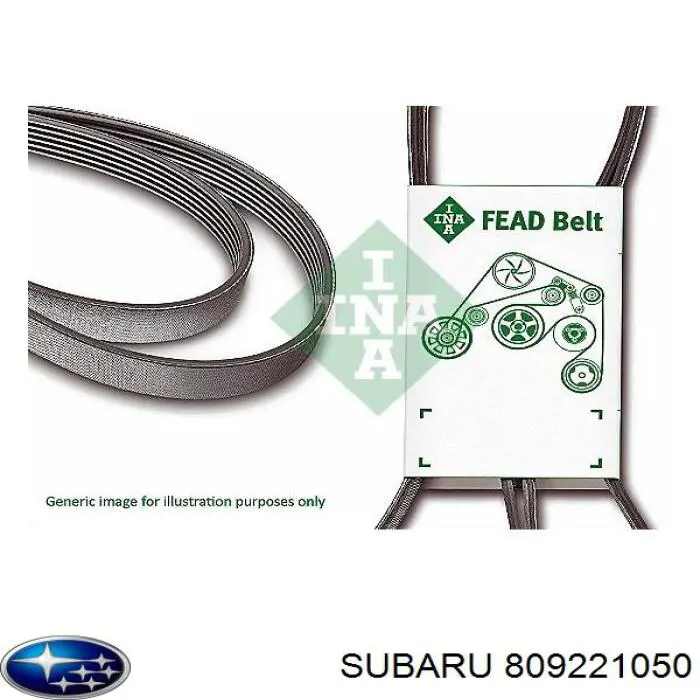 Клиновый ремень Subaru 809221050 цена, от 12.04 USD