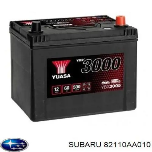 Купить 82110AA010 Subaru Батарея аккумуляторная