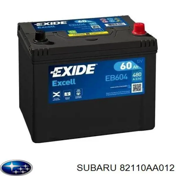 Купить 82110AA012 Subaru Батарея аккумуляторная