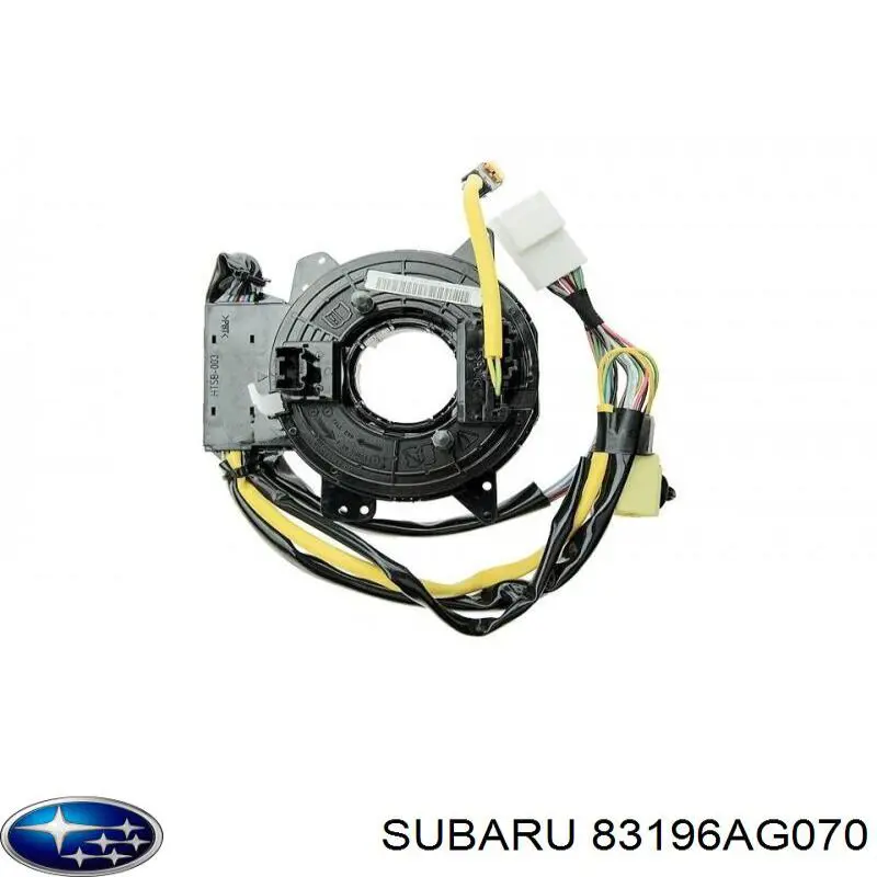 Кольцо AIRBAG контактное, шлейф руля Subaru 83196AG070