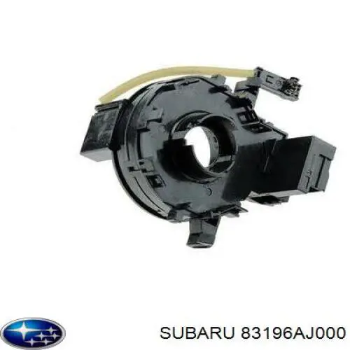 Кольцо AIRBAG контактное, шлейф руля Subaru 83196AJ000