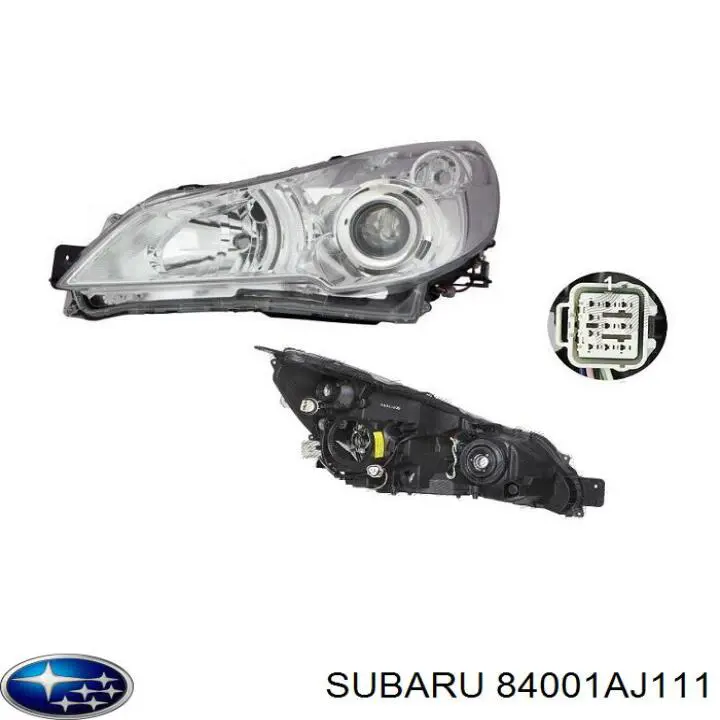 Фара левая Subaru 84001AJ111 цена, от 155.19 USD