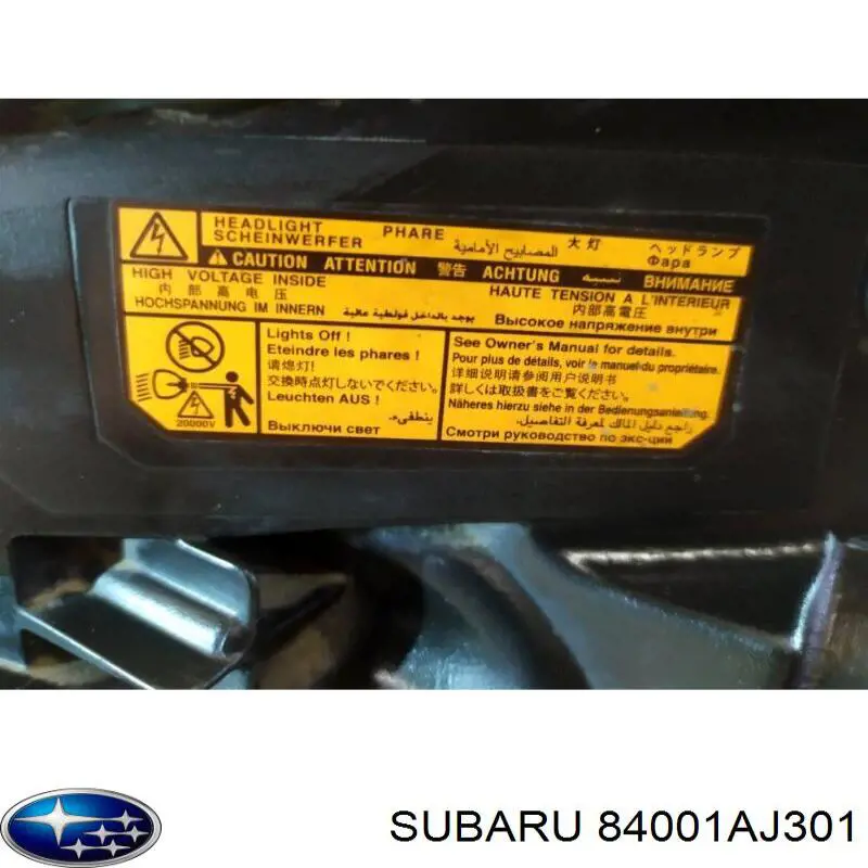 84001AJ300 Subaru 