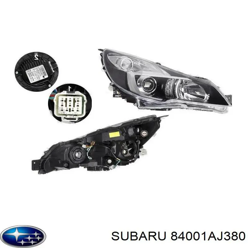 84001AJ380 Subaru Фара передняя правая
