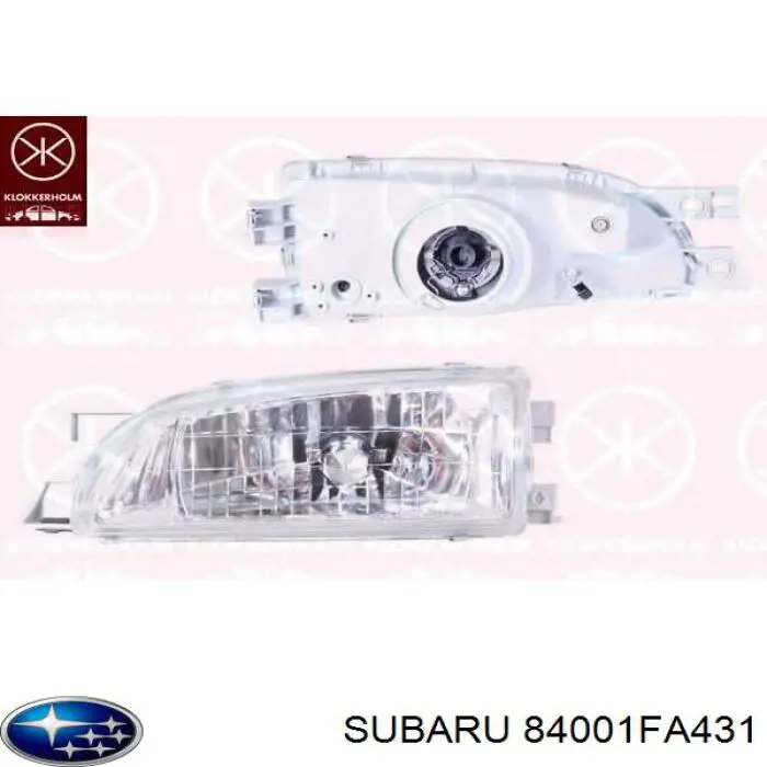 Фара левая 84001FA431 Subaru