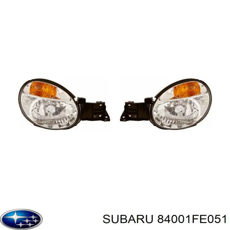 84001FE052 Subaru фара левая