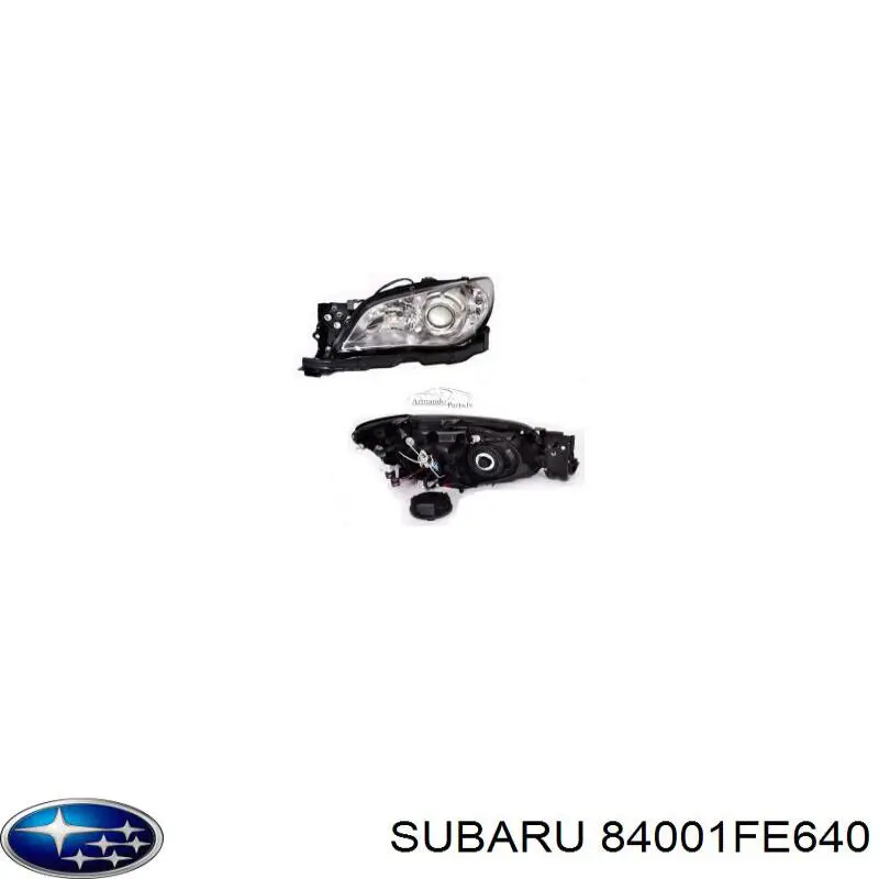 84001FE640 Subaru фара правая