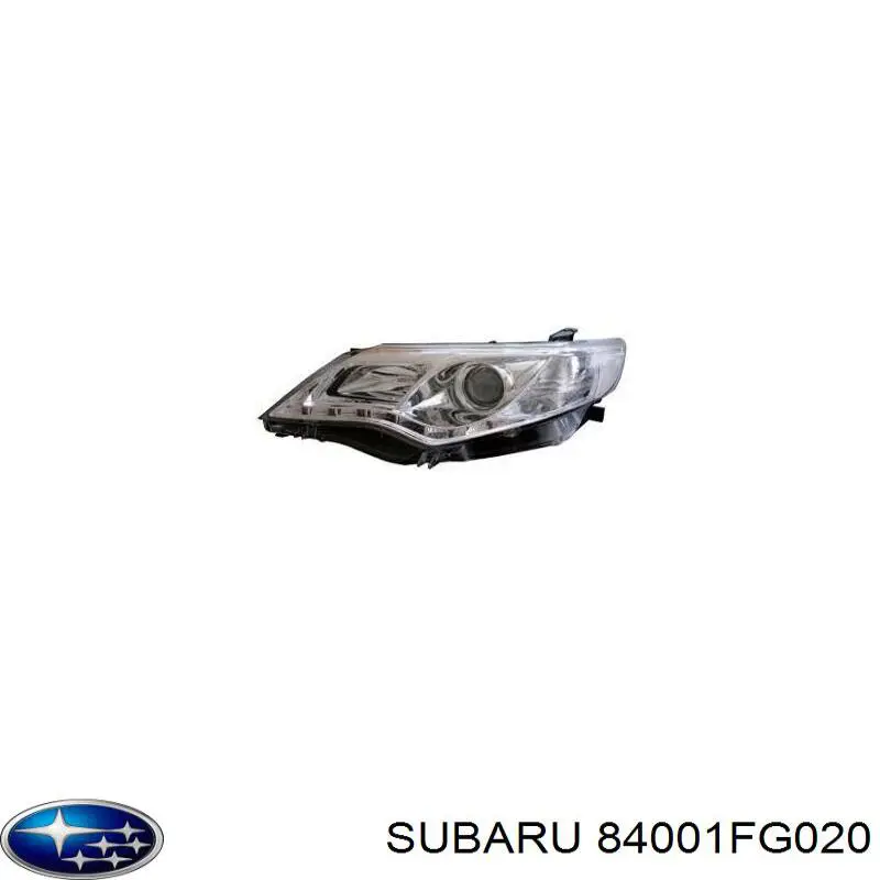 84001FG022 Subaru фара правая