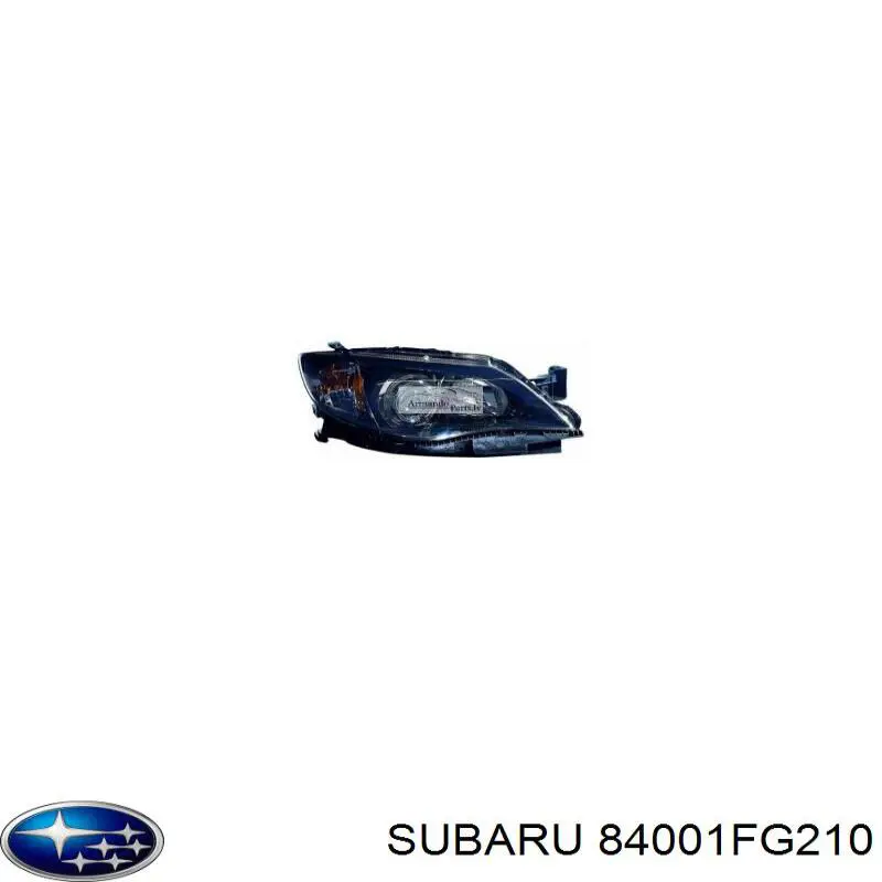 84001FG211 Subaru фара левая