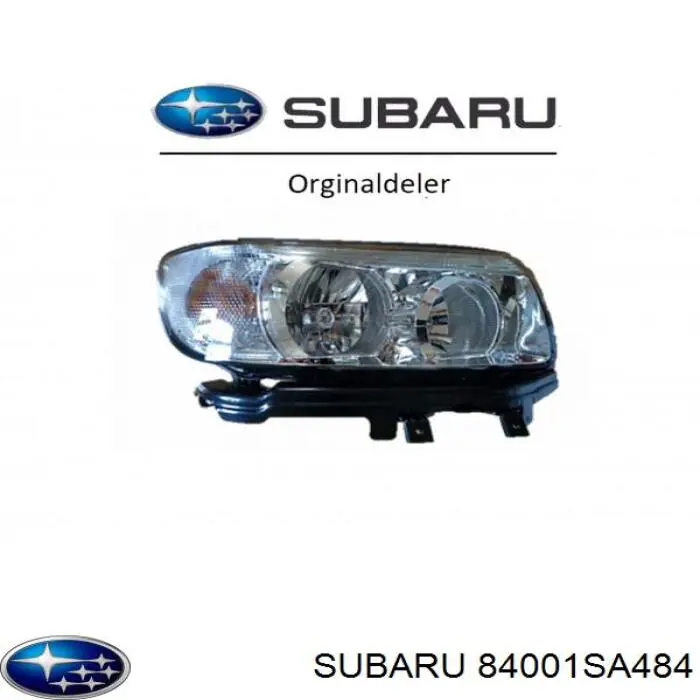 Правая фара 84001SA480 Subaru