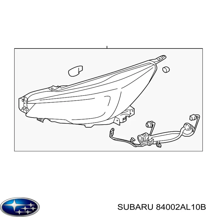 Купить 84002AL10B Subaru 