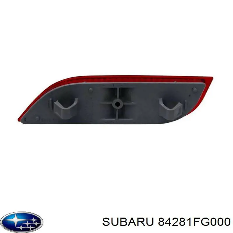 ZSB1602R Signeda Правый катафот бампера