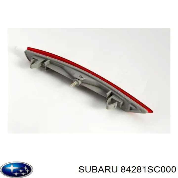 Катафот (отражатель) заднего бампера правый на Subaru Forester 