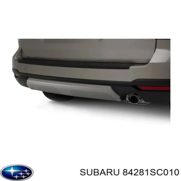Левый отражатель заднего бампера 84281SC010 Subaru