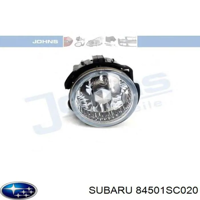 84501SC020 Subaru фара противотуманная правая
