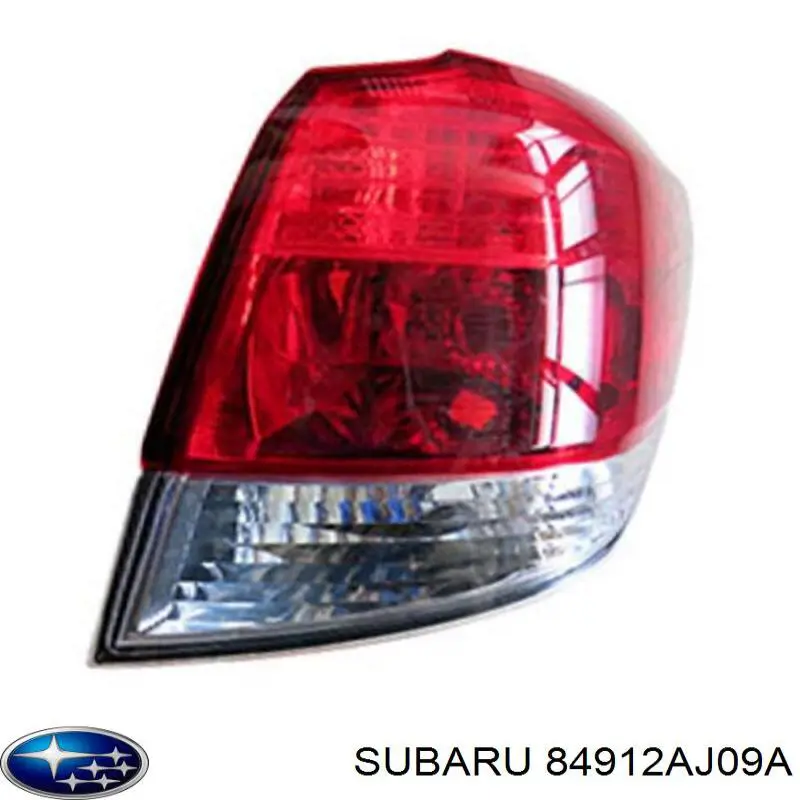 Фонарь задний правый Subaru 84912AJ09A