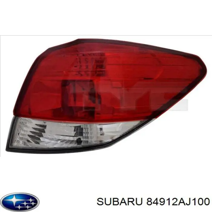 Lanterna traseira esquerda para Subaru Outback (BM)