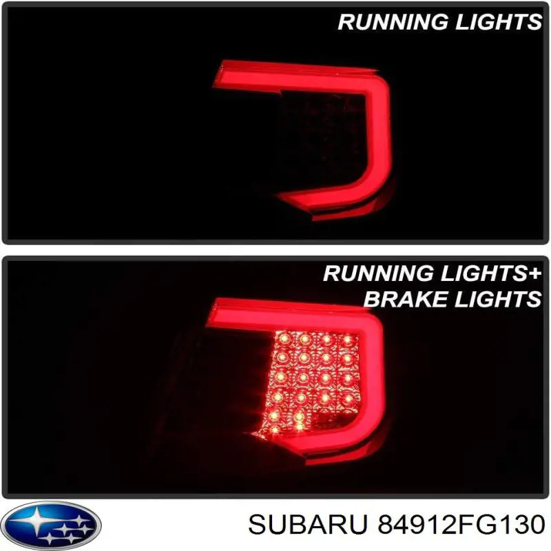 Задняя левая фара Subaru 84912FG130 цена, от 152.71 USD