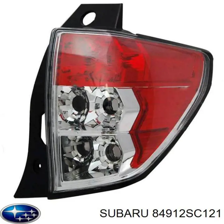 Lanterna traseira direita para Subaru Forester 