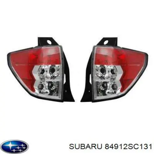 84912SC130 Subaru Задний левый стоп