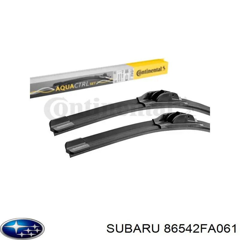 Щетка-дворник лобового стекла, пассажирская Subaru 86542FA061 цена, от 7.90 USD