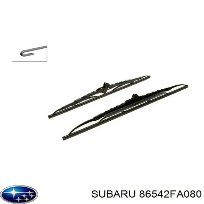 Щетка-дворник лобового стекла, комплект из 2 шт. Subaru 86542FA080