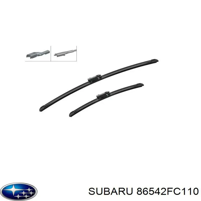 Щетка-дворник заднего стекла Subaru 86542FC110