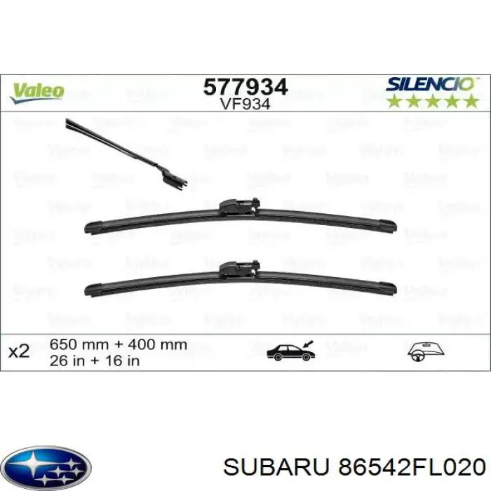  86542FL020 Subaru