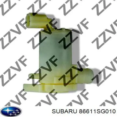 Насос-мотор омывателя стекла переднего/заднего SUBARU 86611SG010