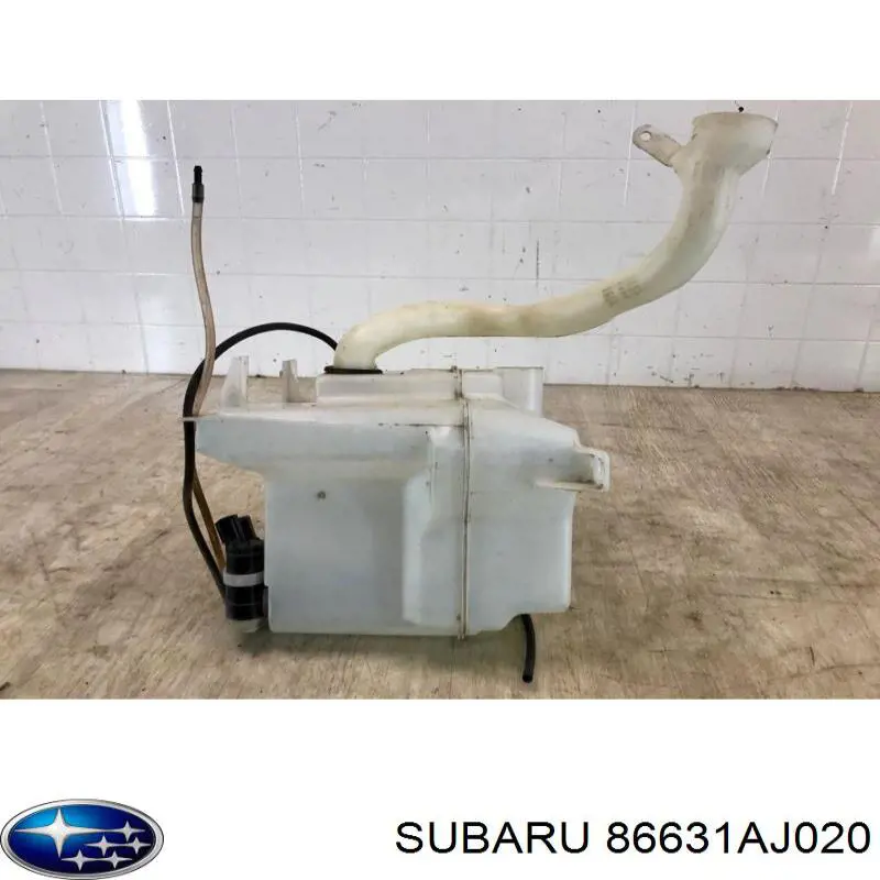 Tanque de fluido para lavador de vidro para Subaru Outback (BM)