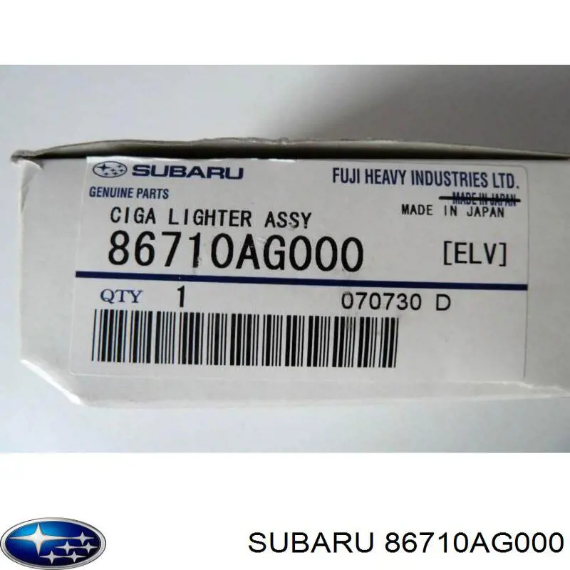  86710AG000 Subaru