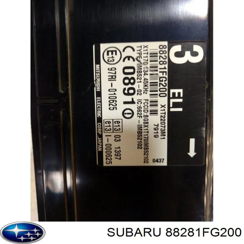 88281FG200 Subaru 