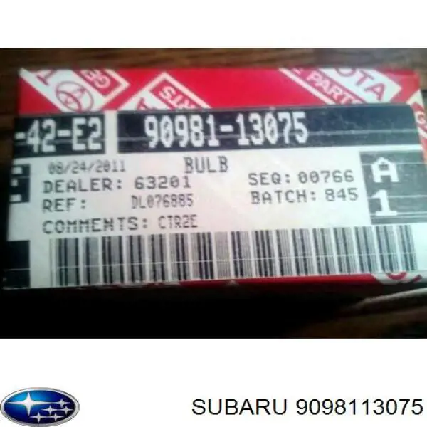 Купить 9098113075 Subaru Лампочка