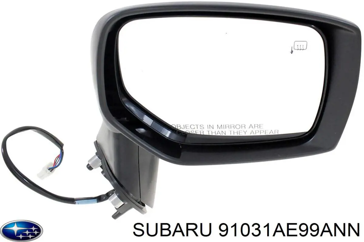 Левое боковое зеркало 91031AE99ANN Subaru