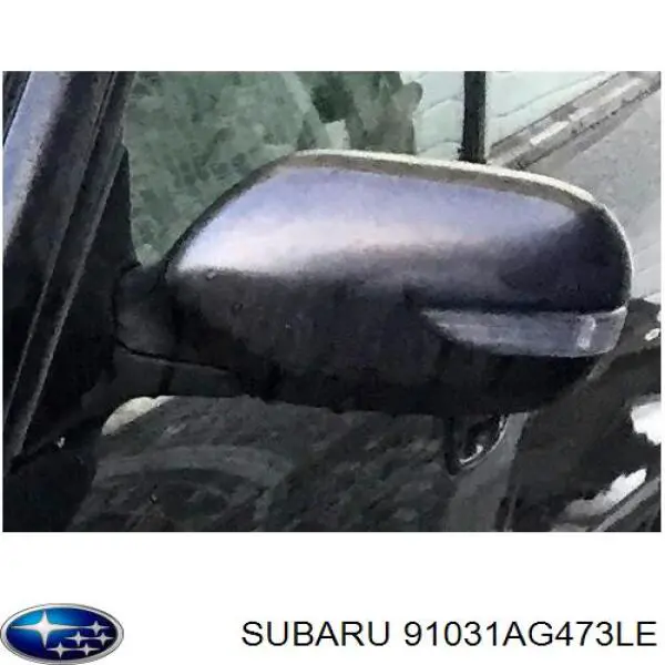 Зеркало заднего вида, левое Subaru Outback III универсал (B13, BP) (2003 - 2009) цена, от 89.18 USD