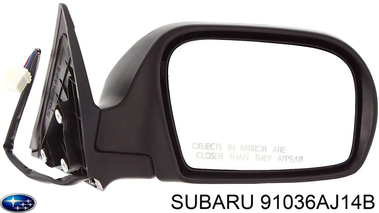 Наружное зеркало правое Subaru 91036AJ14A цена, от 140.34 USD