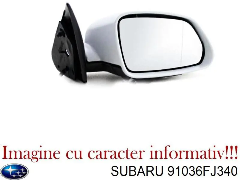 91036FJ340 Subaru Зеркало заднего вида правое