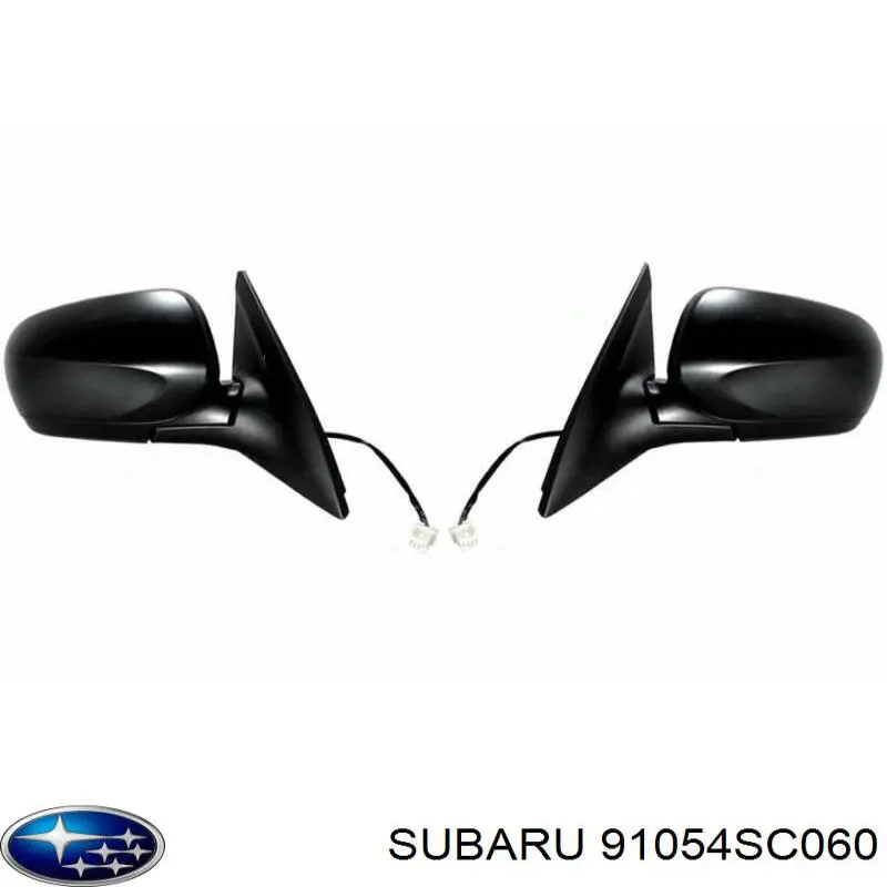 Накладка (крышка) зеркала заднего вида левая на Subaru Forester S12, SH