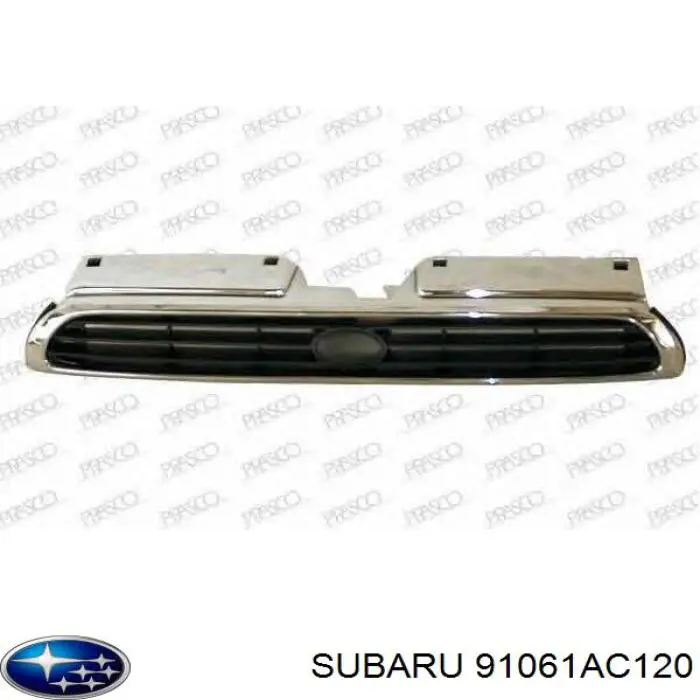 Решетка радиатора на Subaru Legacy 2 (Субару Легаси)