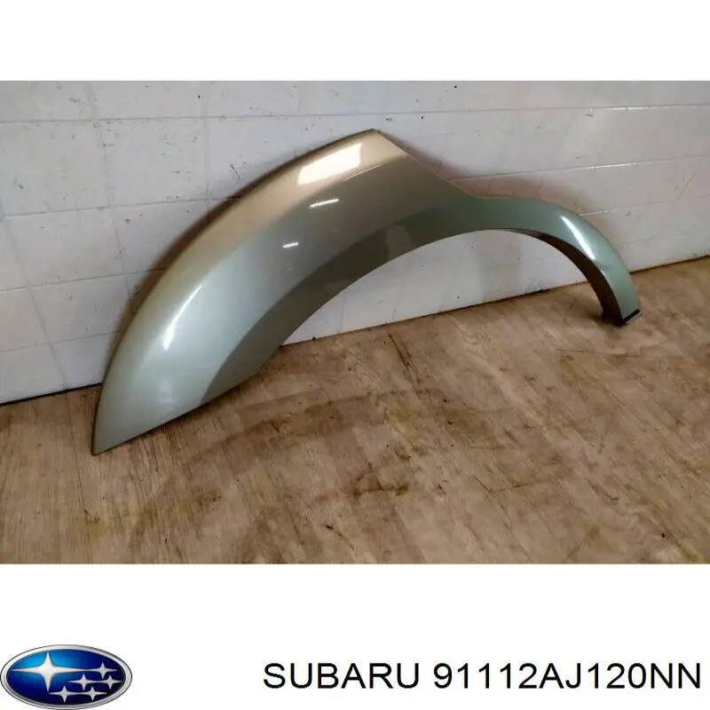 91112AJ120NN Subaru Накладка крыла заднего правого